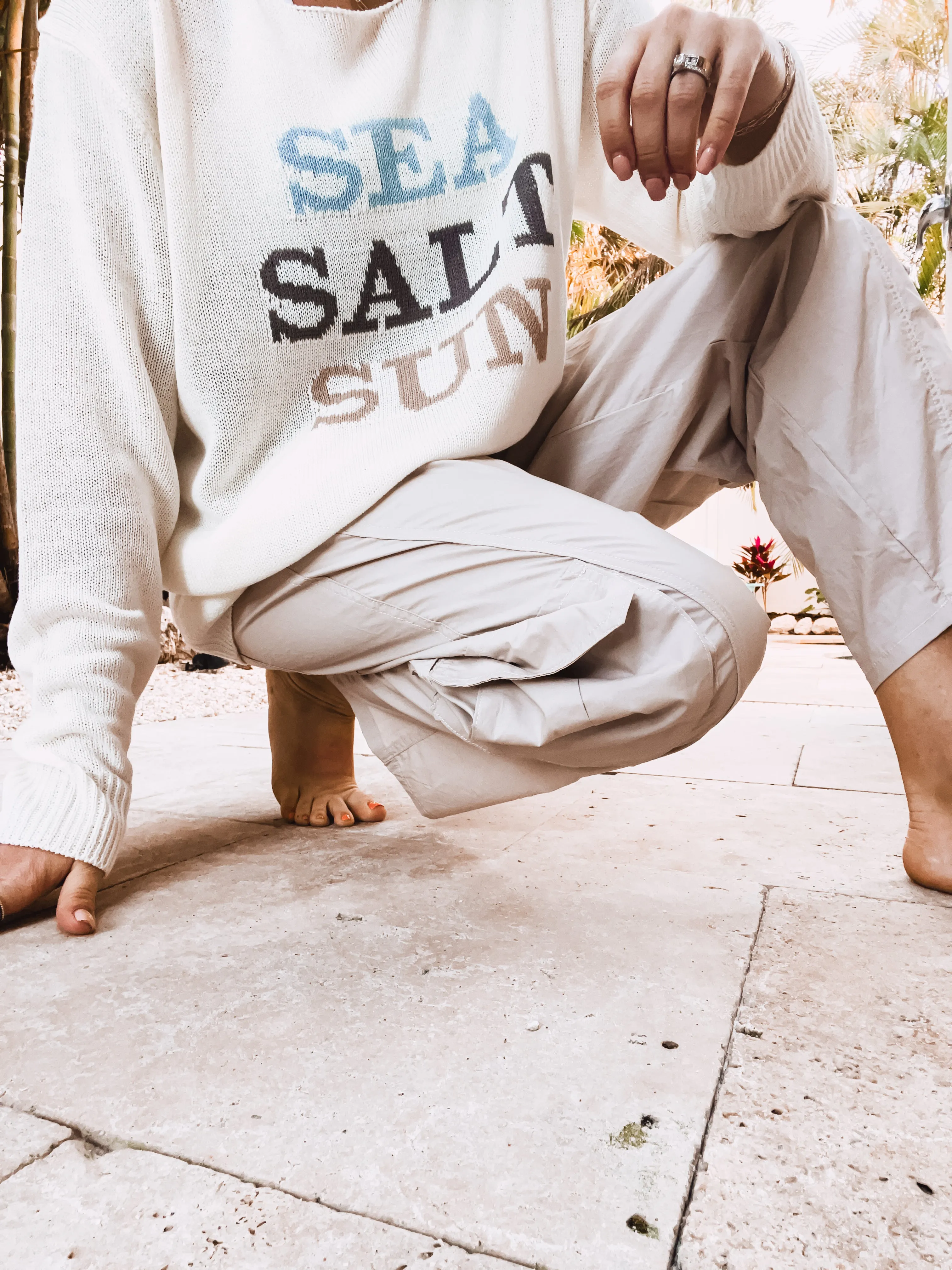 Dust Cotton Poplin Cargo Pant