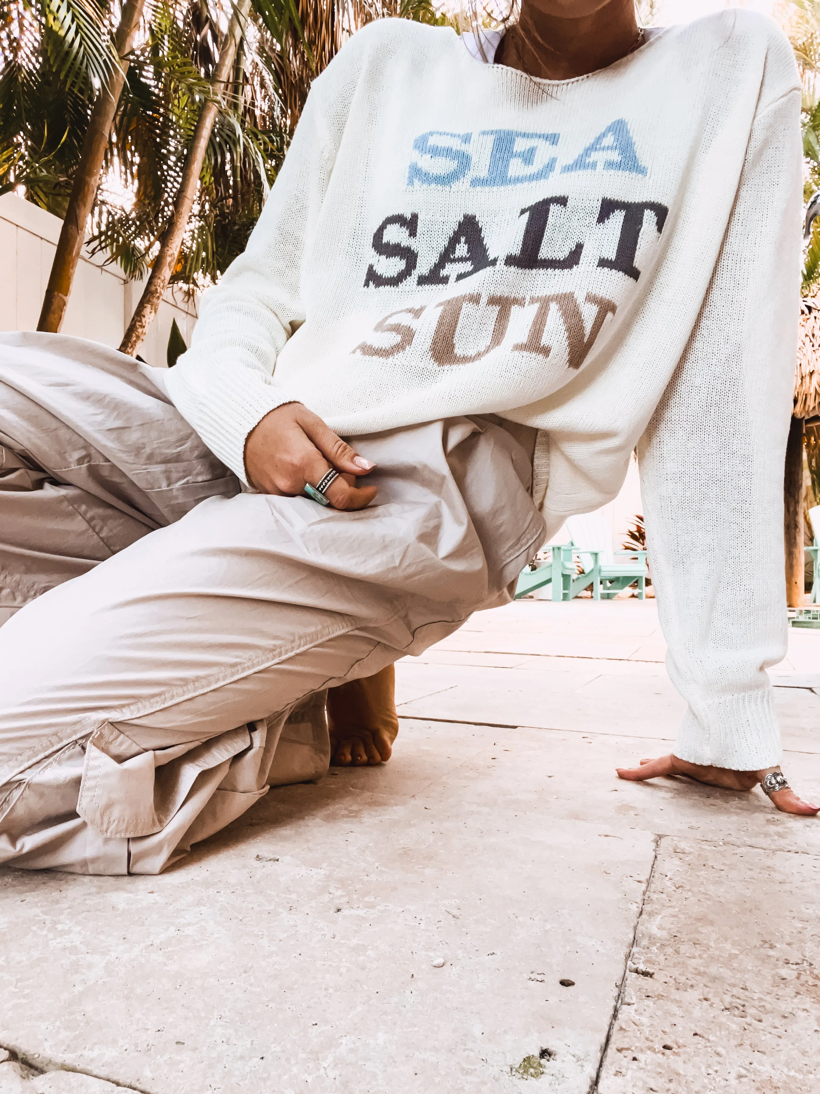 Dust Cotton Poplin Cargo Pant