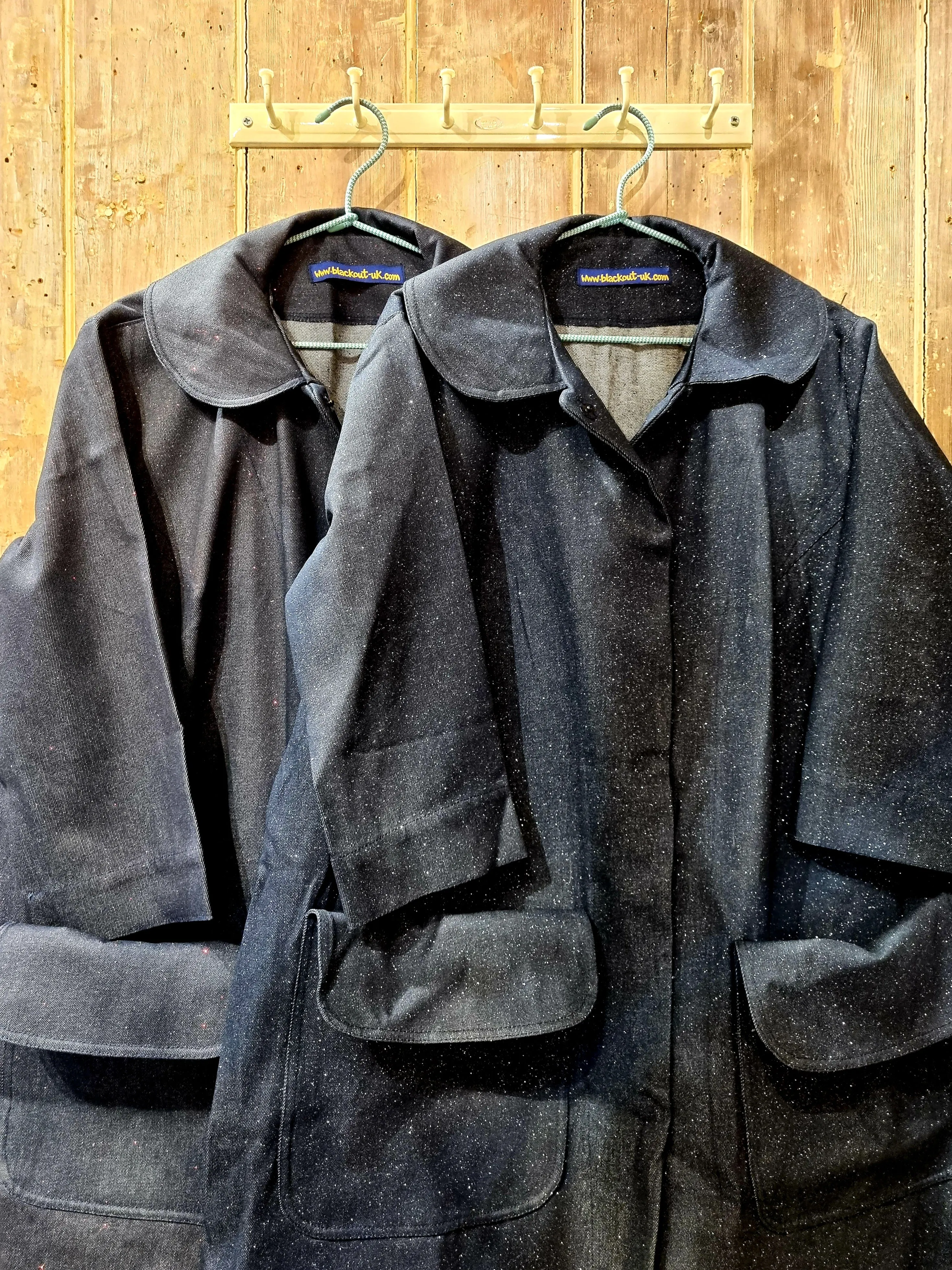 Duster coat - glitter denim *SALE PRICE