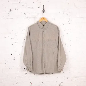 Eddie Bauer 90's Corduroy Shirt - Grey - XXL