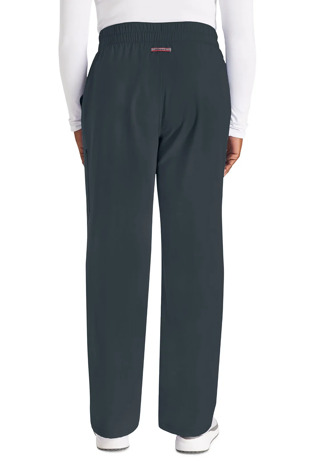 EDS NXT DK219 Mid Rise Zip Fly Wide Leg Cargo Pants Pewter