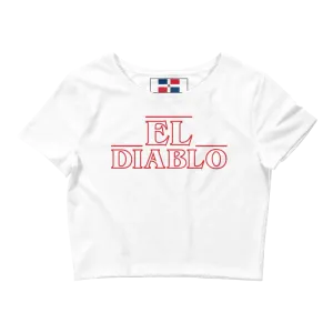 El Diablo Dominican Crop Top Tee