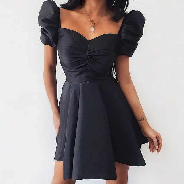 Elegant Vintage Flare Winter Retro Dresses