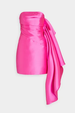 Elia Mini Dress in Hot Pink