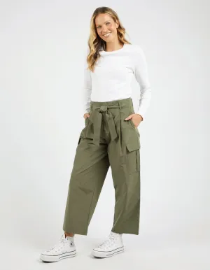 Elm - Canyon Cargo Pant - Khaki - Womens Fashion