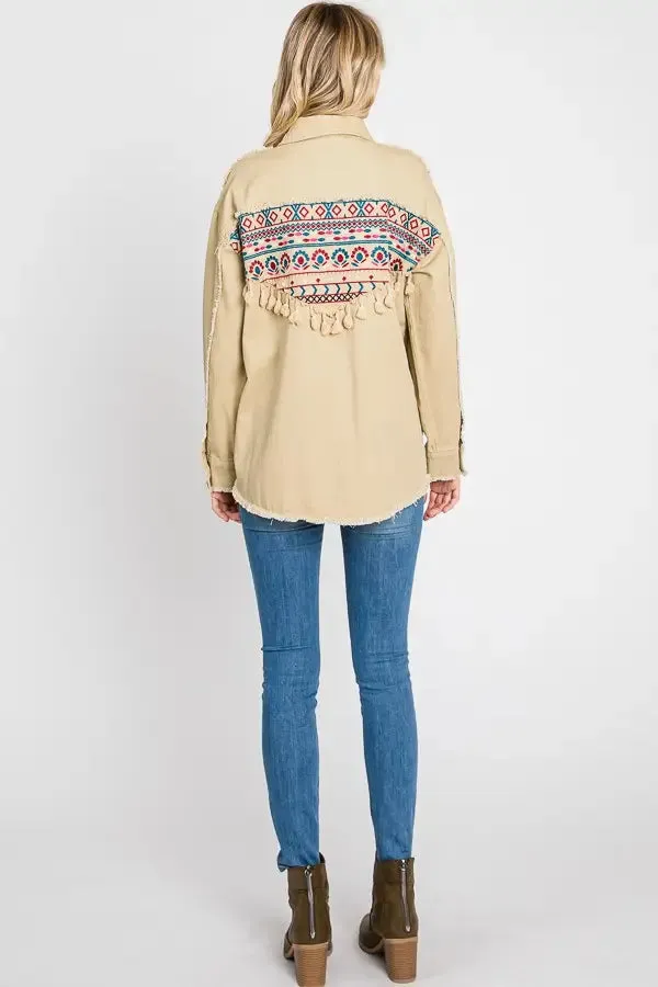 Embroidered Luxton Jacket