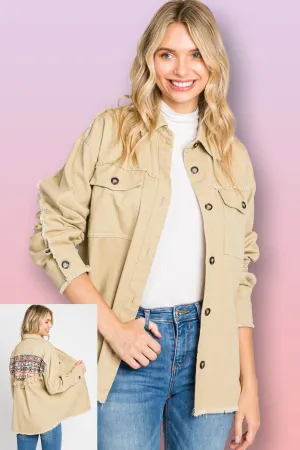 Embroidered Luxton Jacket