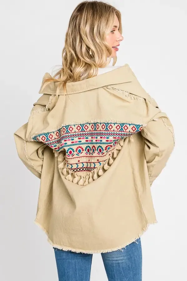 Embroidered Luxton Jacket