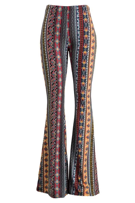 EMILIA PRINTED BELL BOTTOMS