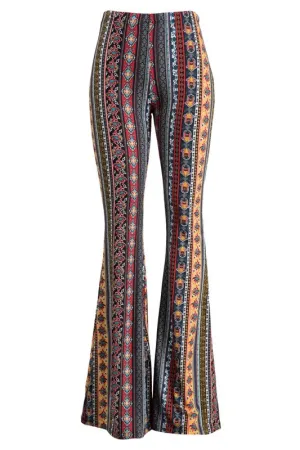 EMILIA PRINTED BELL BOTTOMS