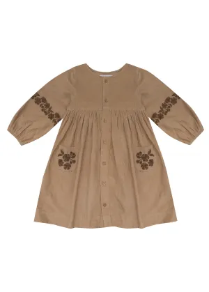 Emmy Dress-Caramel Slice