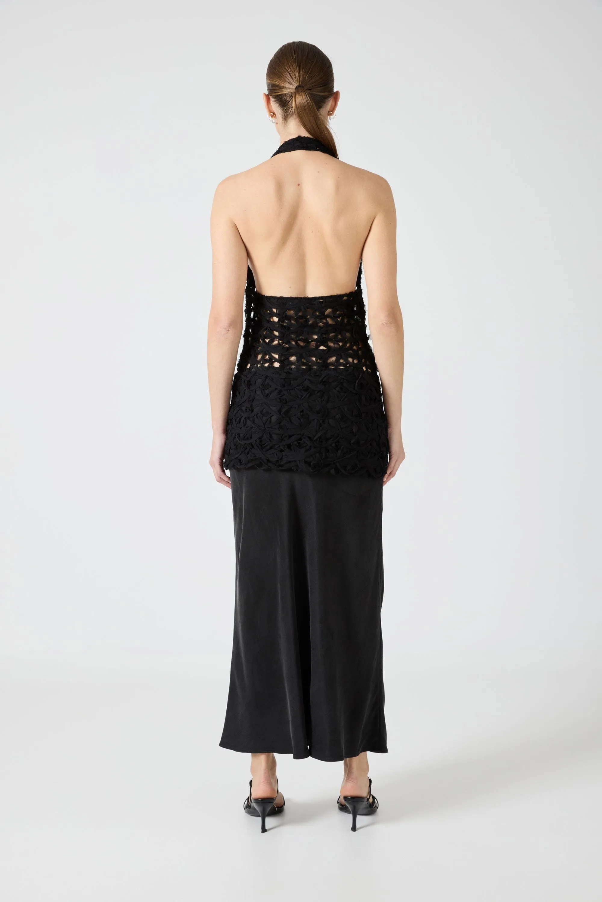 ETHEREAL MAXI DRESS | BLACK