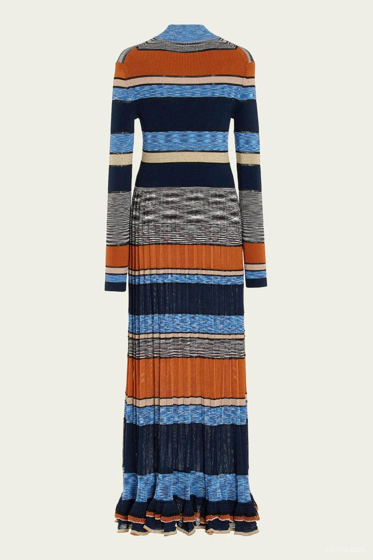 Evangeline Dress in Adriatic