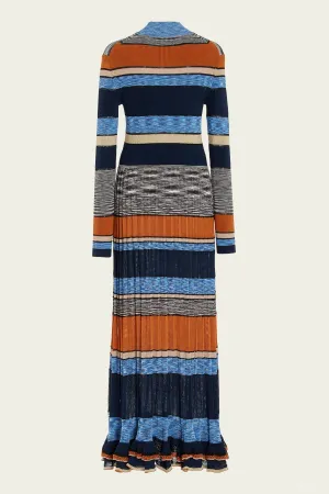 Evangeline Dress in Adriatic