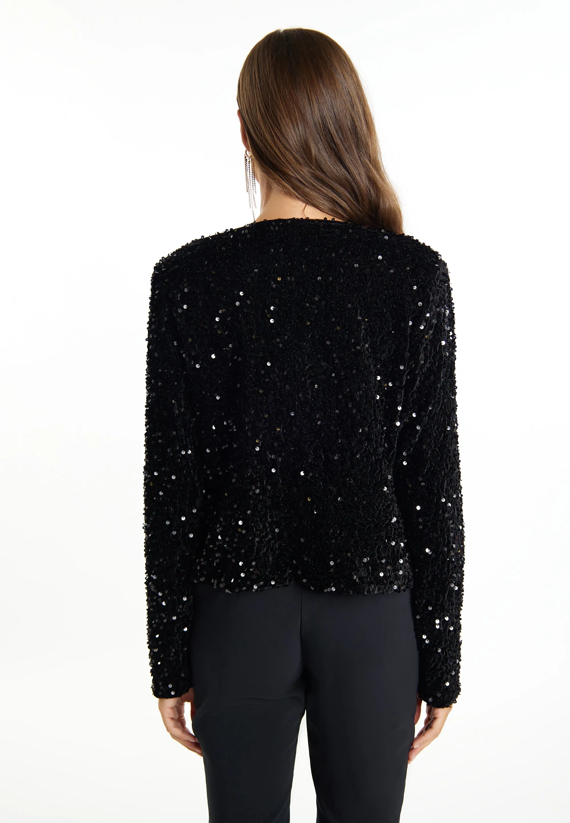 Faina Women's Jacket With Sequins