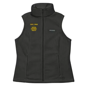 Faith Plus Work Women’s Columbia fleece vest