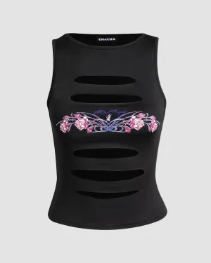 Fall In Love Cut Out Top