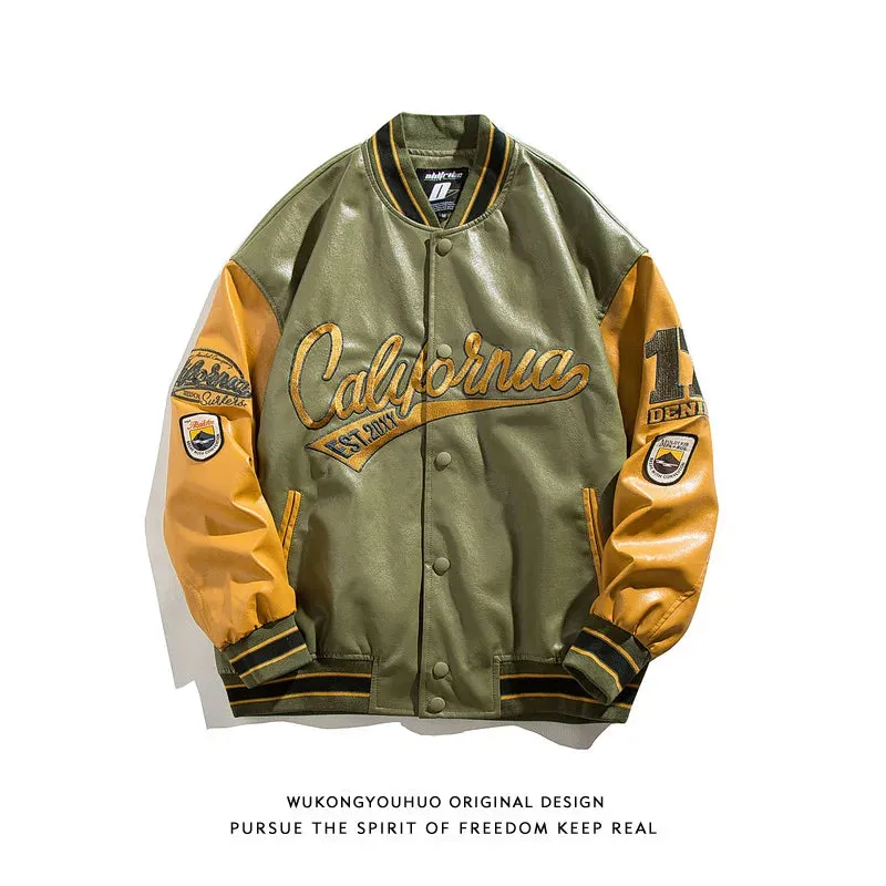 Fashion Jackets Men Coats Male Plus Size Outwear Jackets High Quality Suede Jackets Wearing Baseball Collar Clothing Men