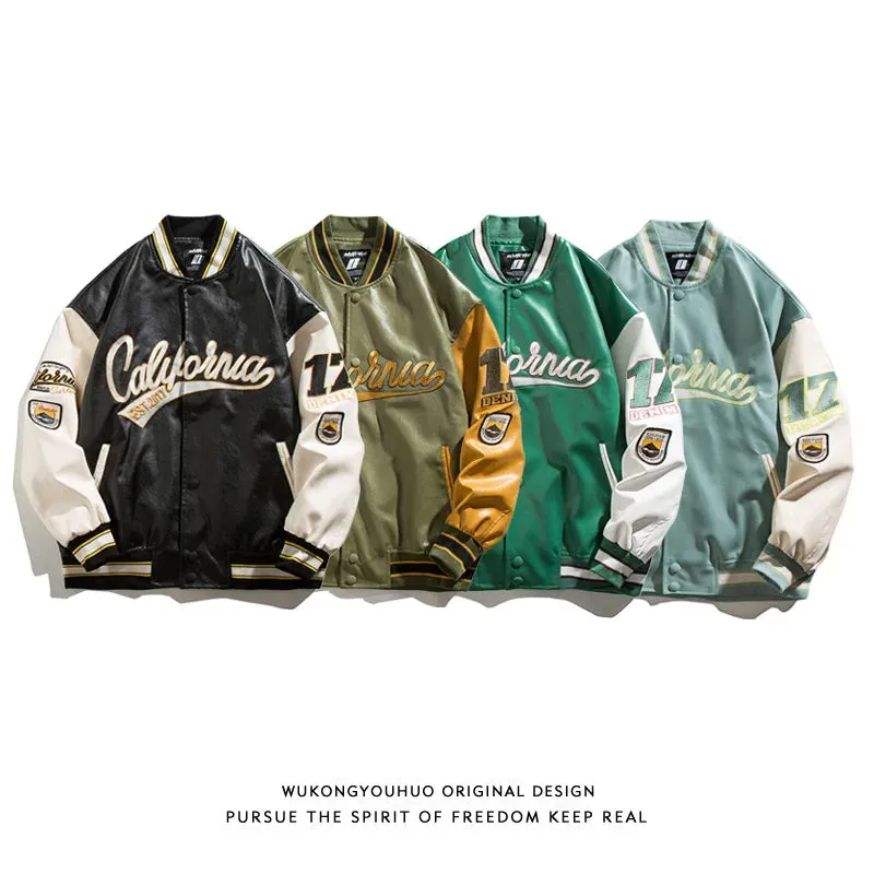Fashion Jackets Men Coats Male Plus Size Outwear Jackets High Quality Suede Jackets Wearing Baseball Collar Clothing Men