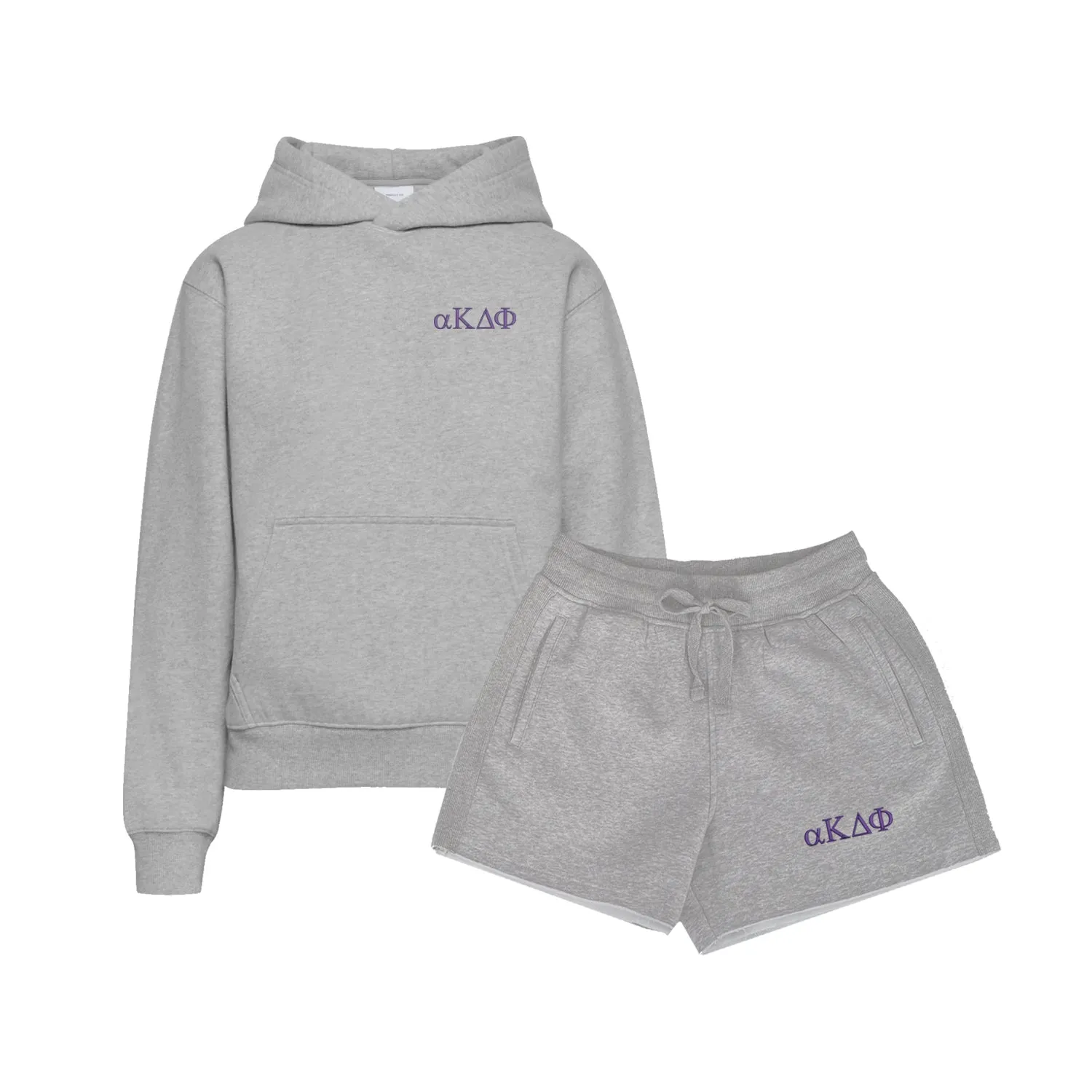Fave Fit alpha Kappa Delta Phi Fleece Shorts