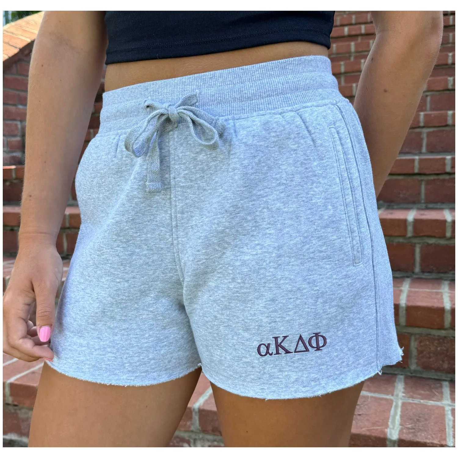 Fave Fit alpha Kappa Delta Phi Fleece Shorts