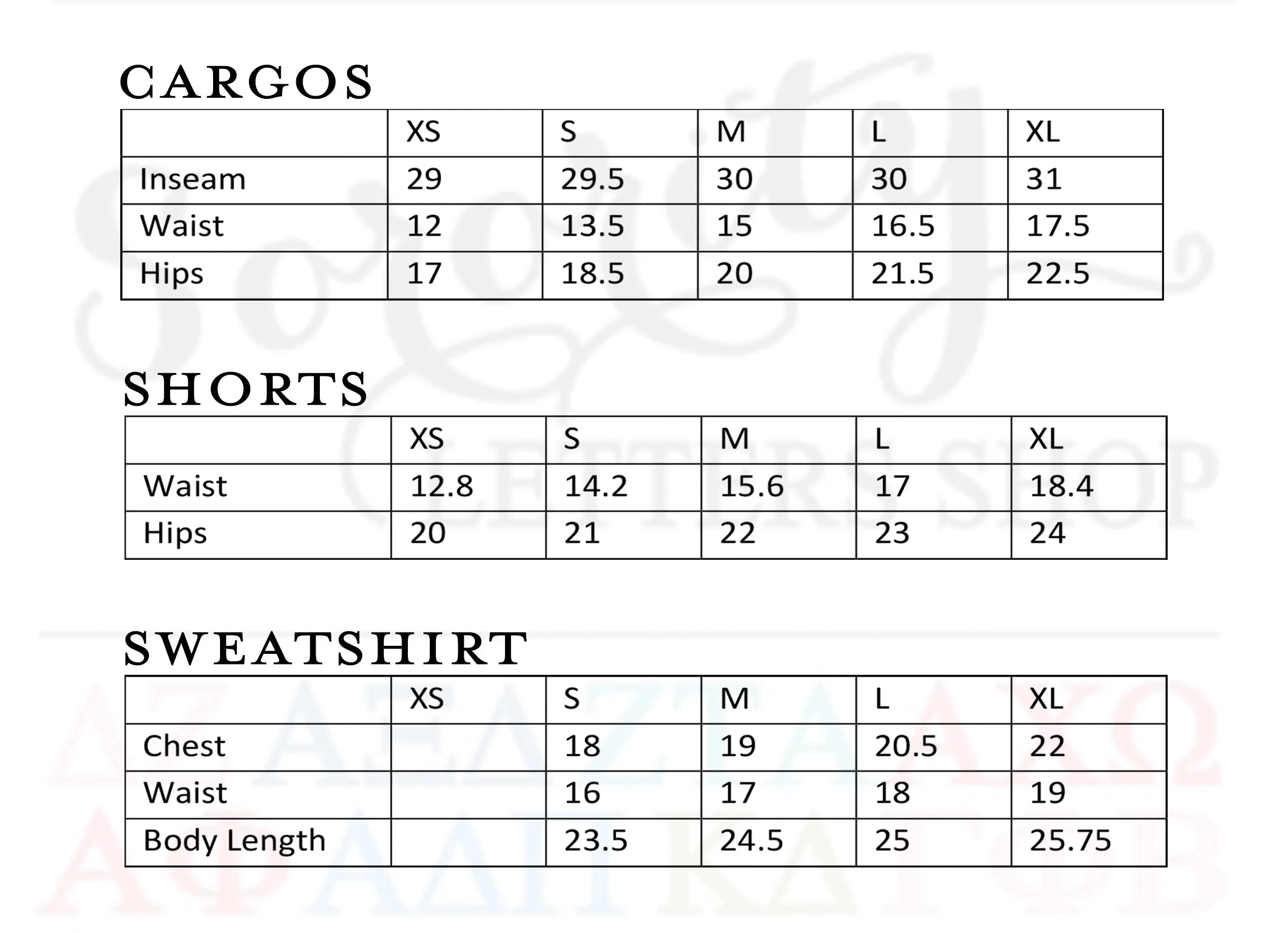 Fave Fit Alpha Phi Omega Fleece Shorts