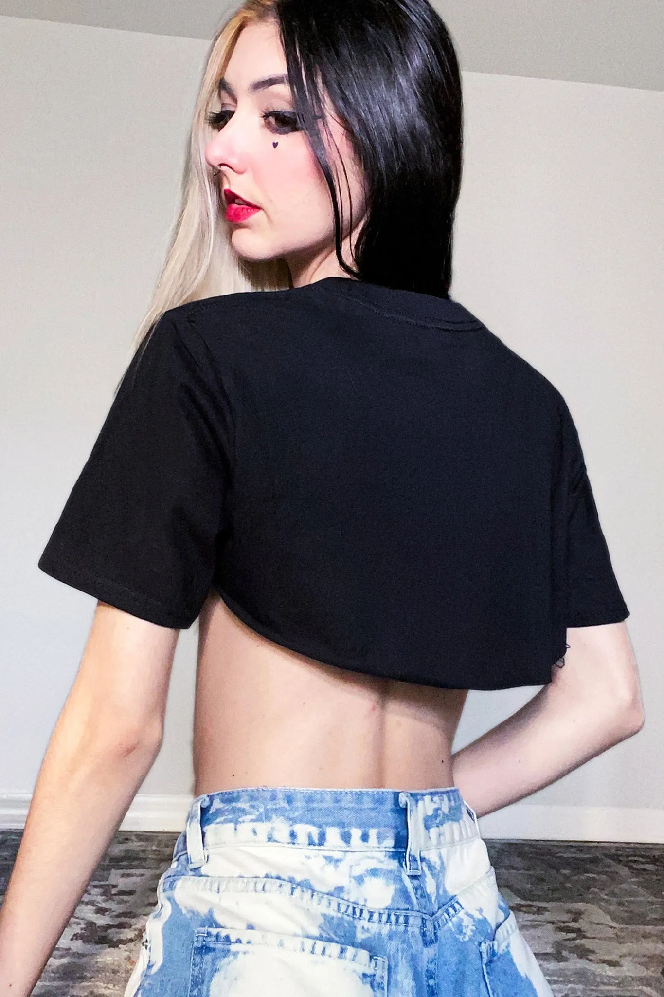 F*ck Racism Super Crop Tee
