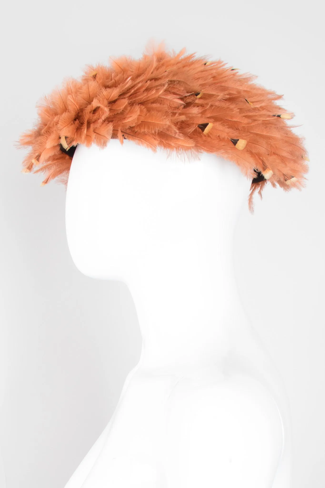 Feather Mushroom Hat