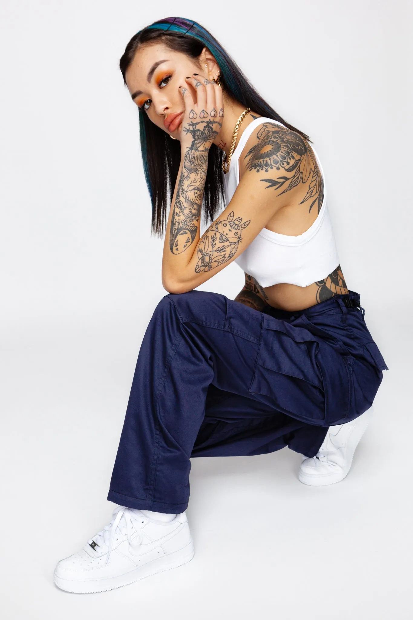 Feelin' Nauti Blue Cargo Pants