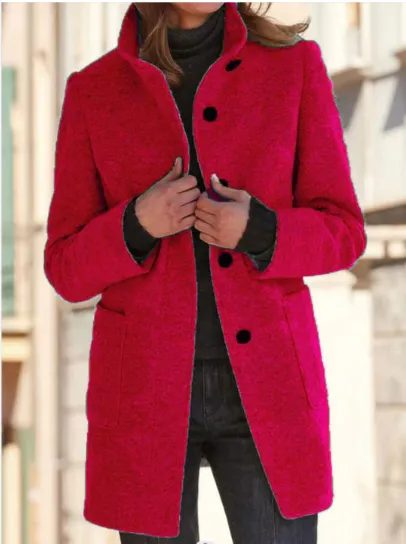 Felicity - stilvoller & eleganter button-down-mantel