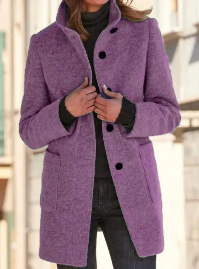 Felicity - stilvoller & eleganter button-down-mantel