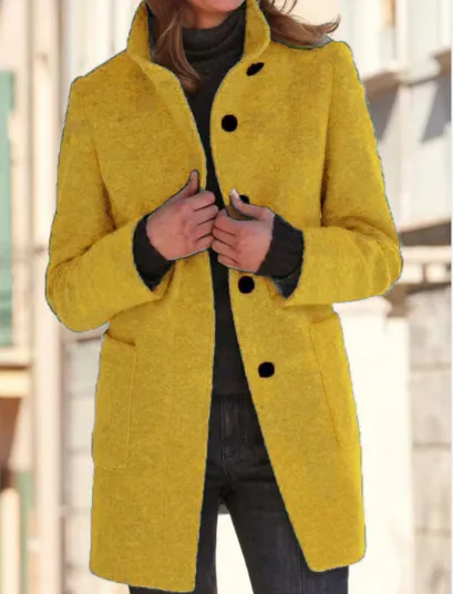 Felicity - stilvoller & eleganter button-down-mantel