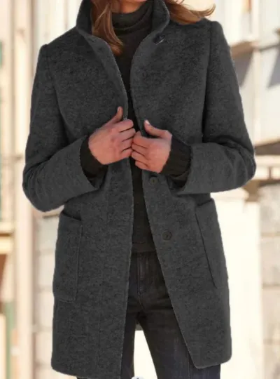 Felicity - stilvoller & eleganter button-down-mantel