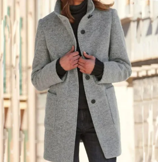 Felicity - stilvoller & eleganter button-down-mantel