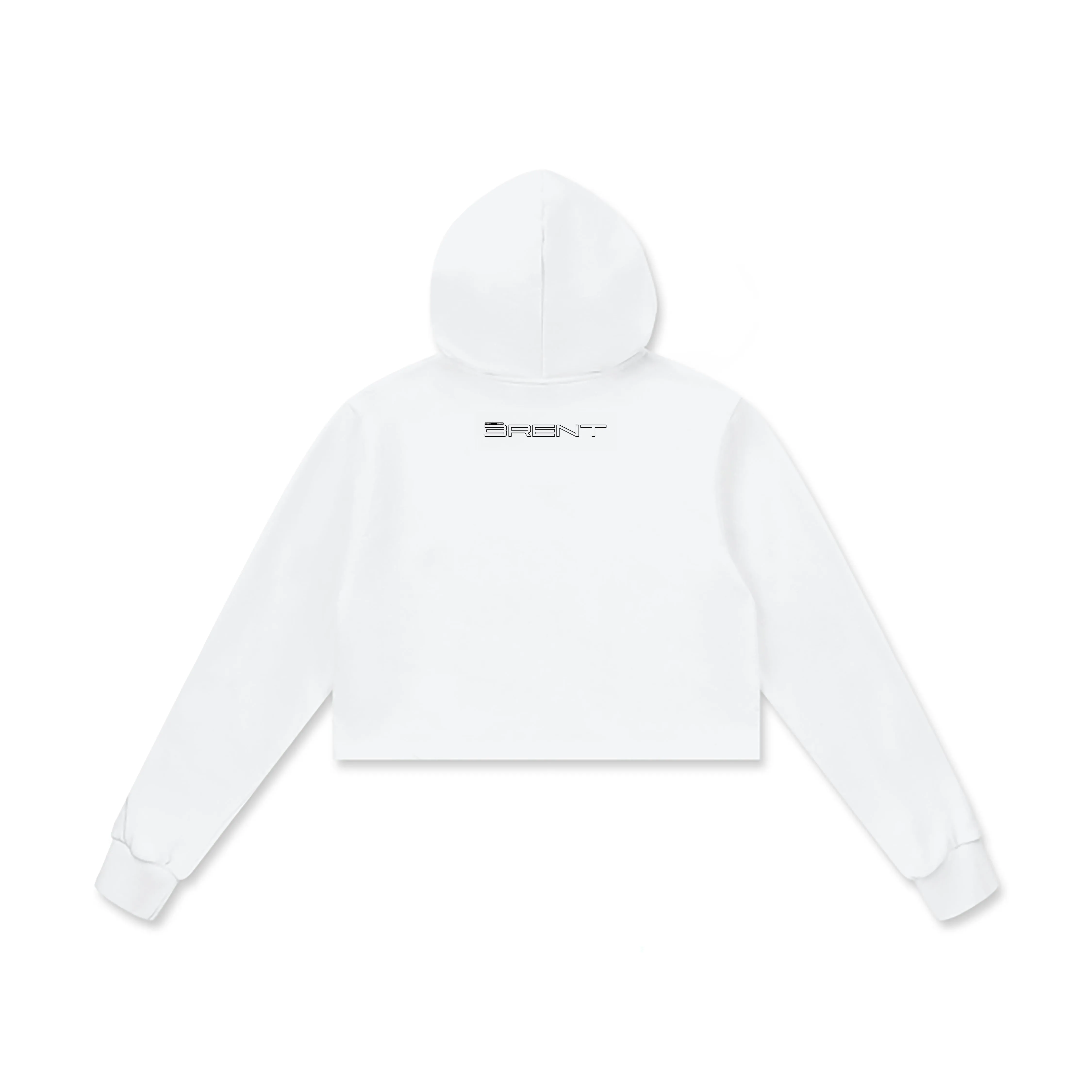 ‘Ferrari Lips’ Crop Hoodie