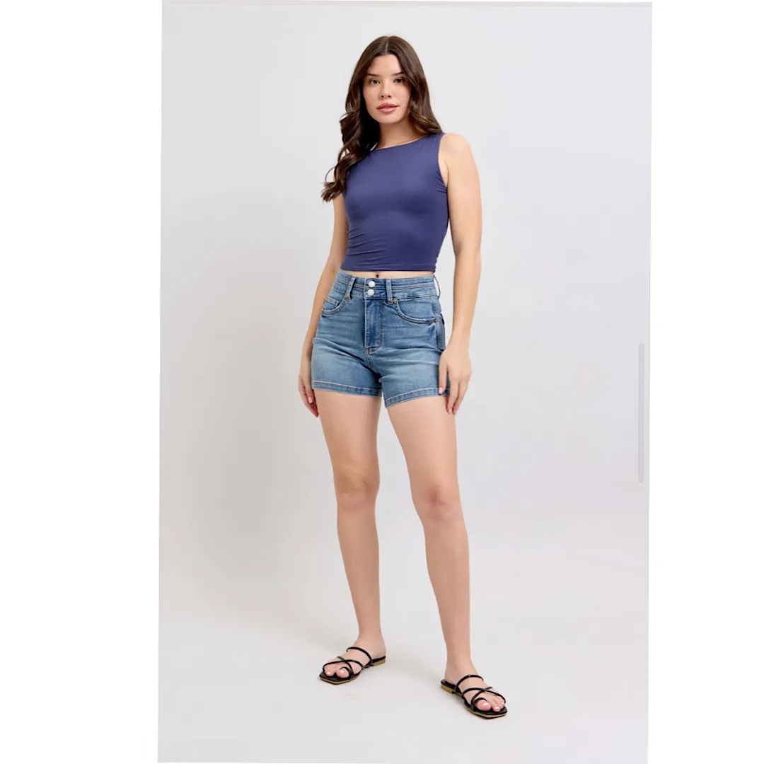 Flatter Me Denim Shorts