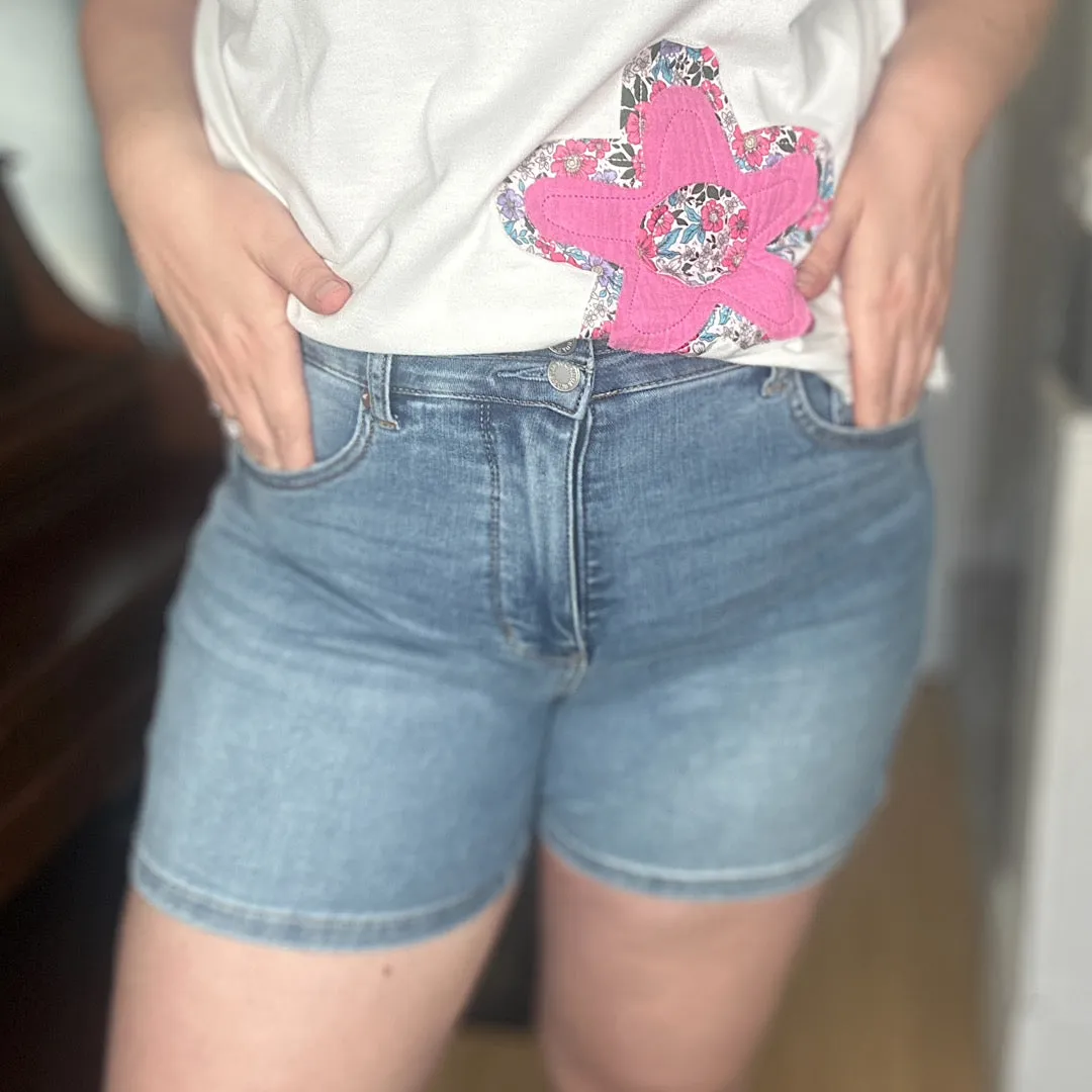 Flatter Me Denim Shorts