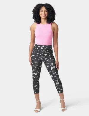 Floral Cotton Capri