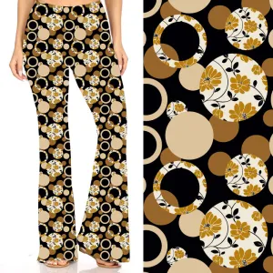 Floral Orbit Deluxe Bell Bottoms