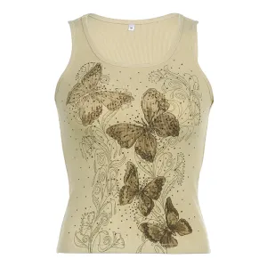 Flutter Y2k Tank Top
