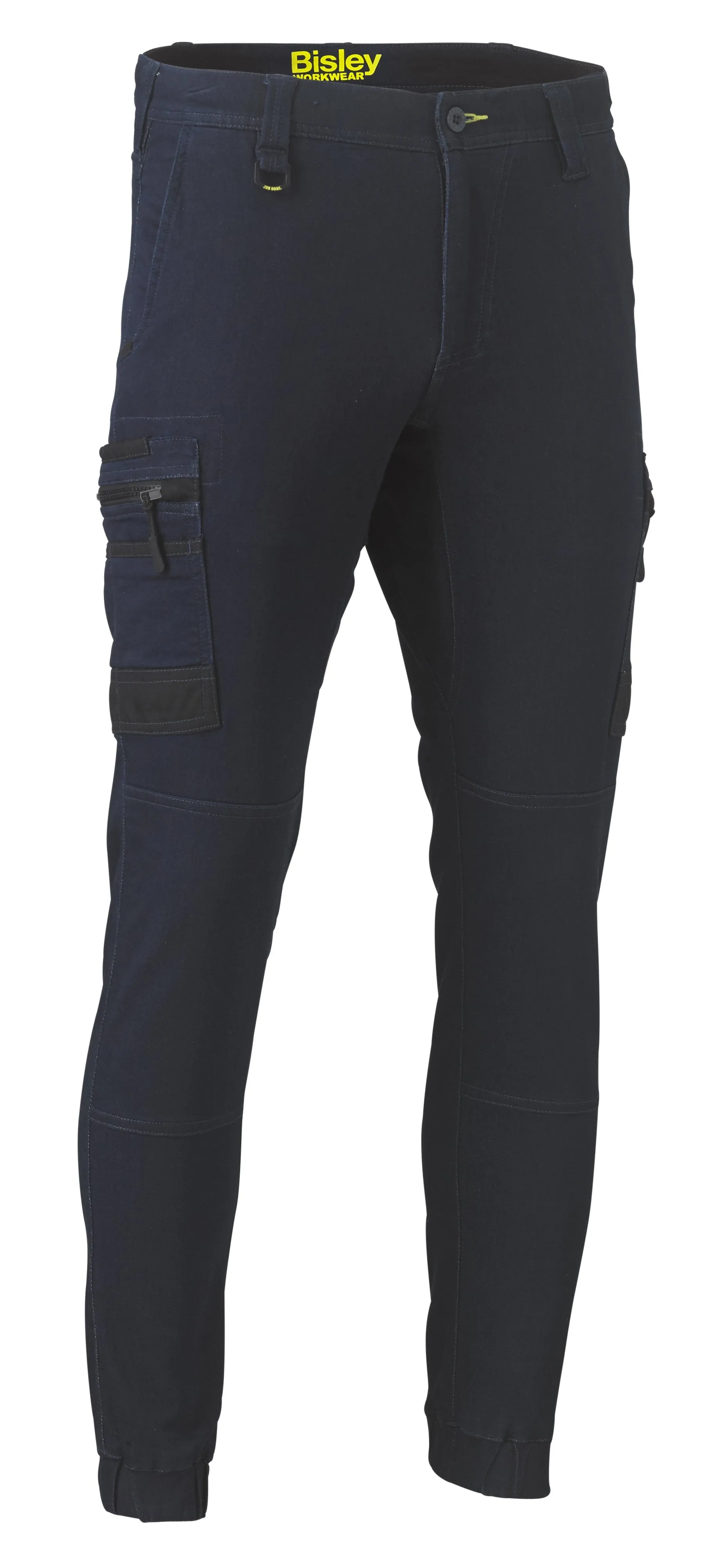FLX & MOVE Stretch Denim Cargo Cuff Pants (Regular)