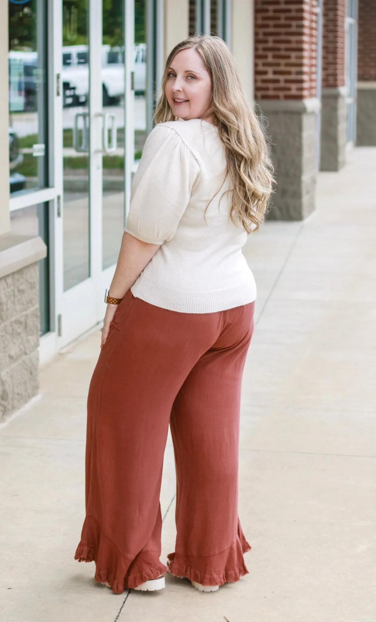 For the Life of Me Rust Pants