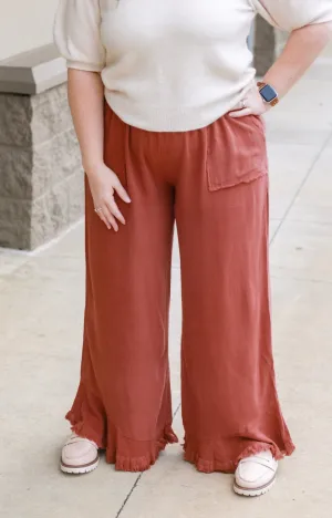 For the Life of Me Rust Pants