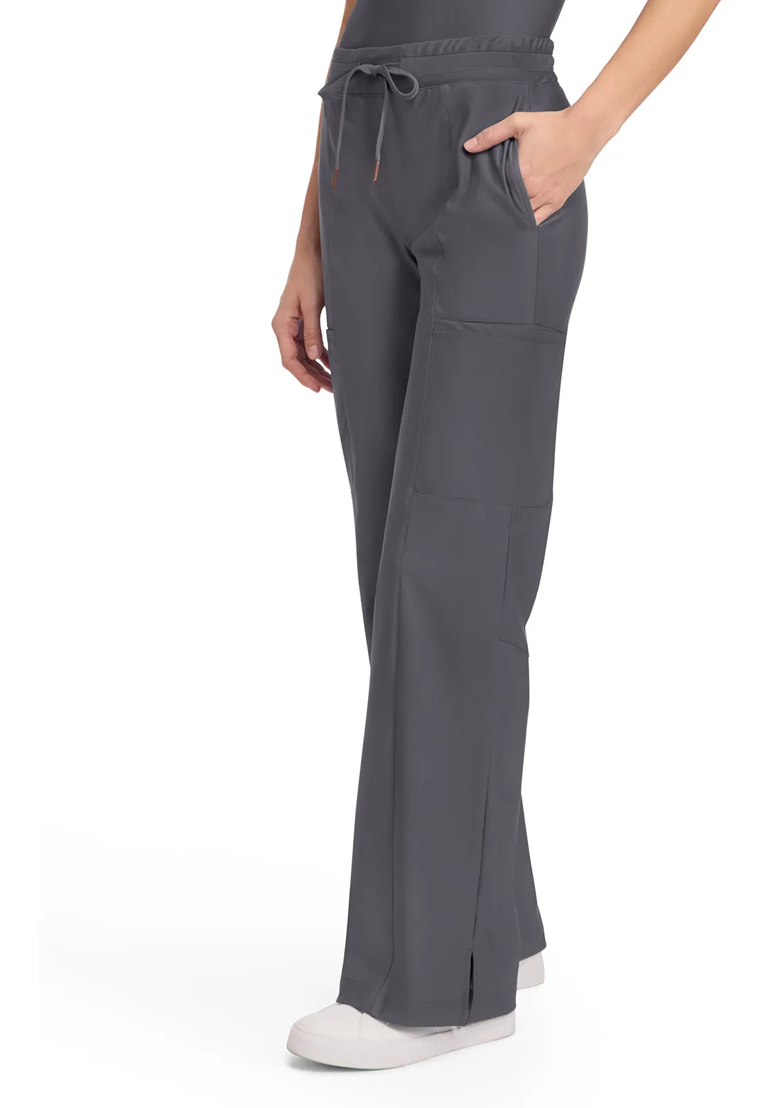 Form CK026 Women's 5-Pocket Trouser Leg Pants Pewter