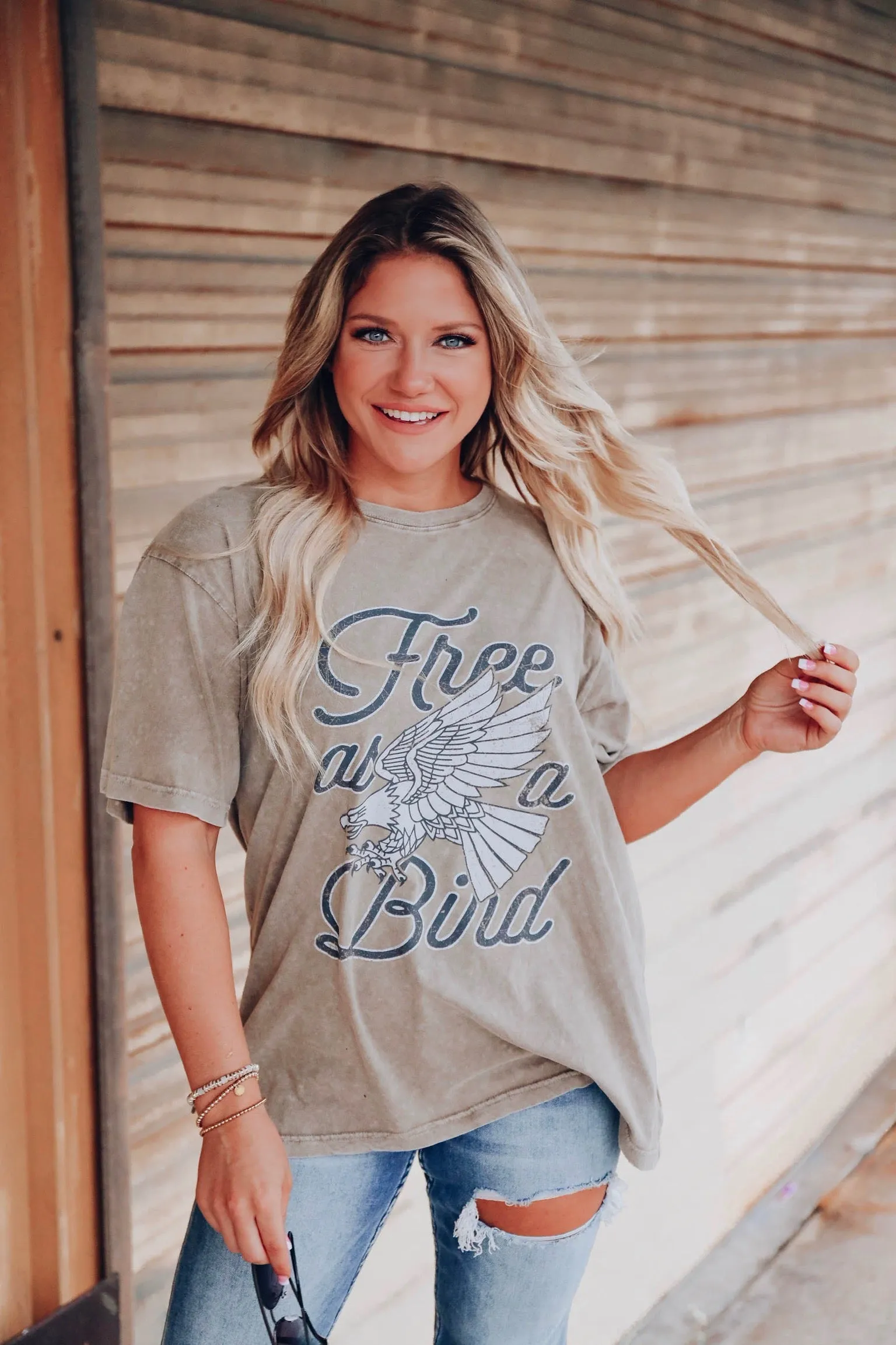 Free As A Bird Graphic Tee