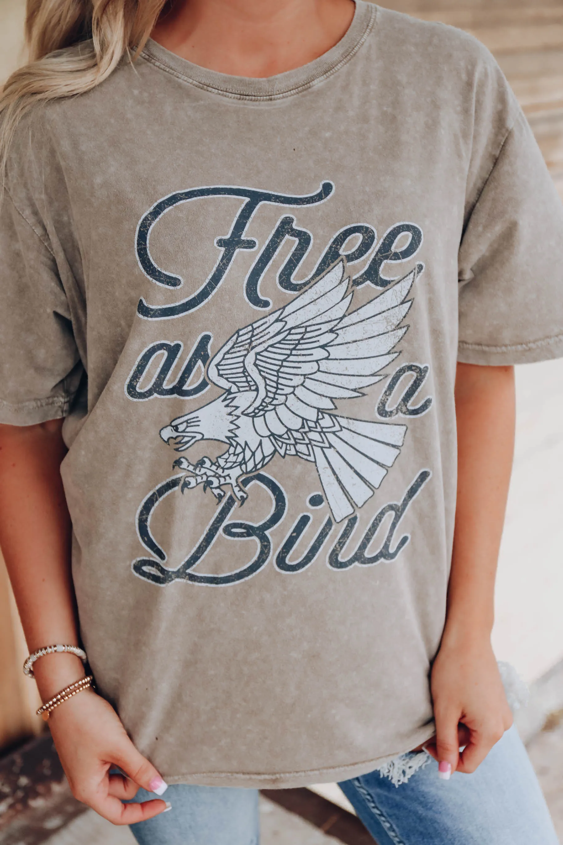 Free As A Bird Graphic Tee