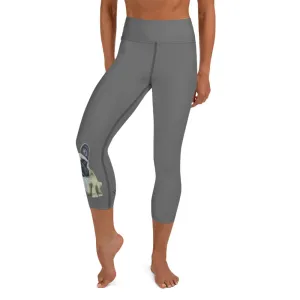 French Bulldog Yoga Capri Leggings