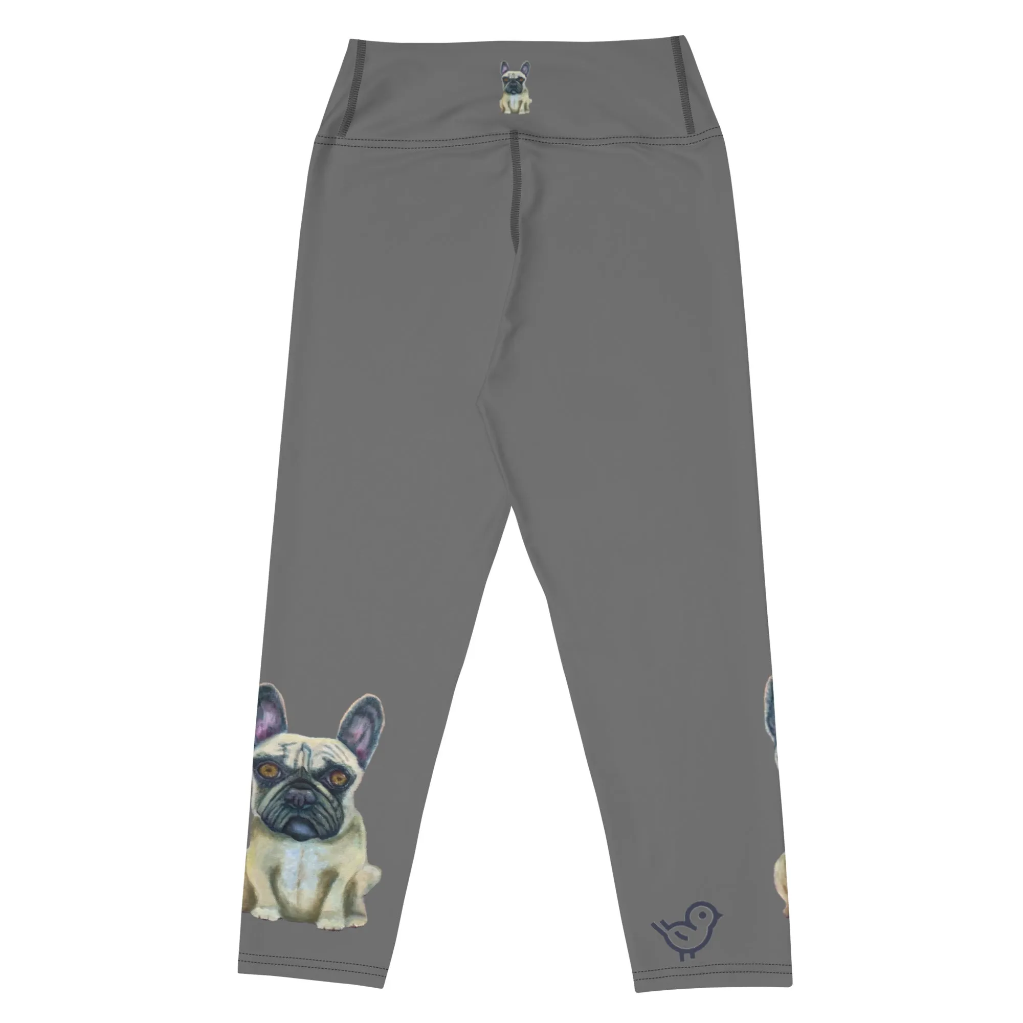 French Bulldog Yoga Capri Leggings