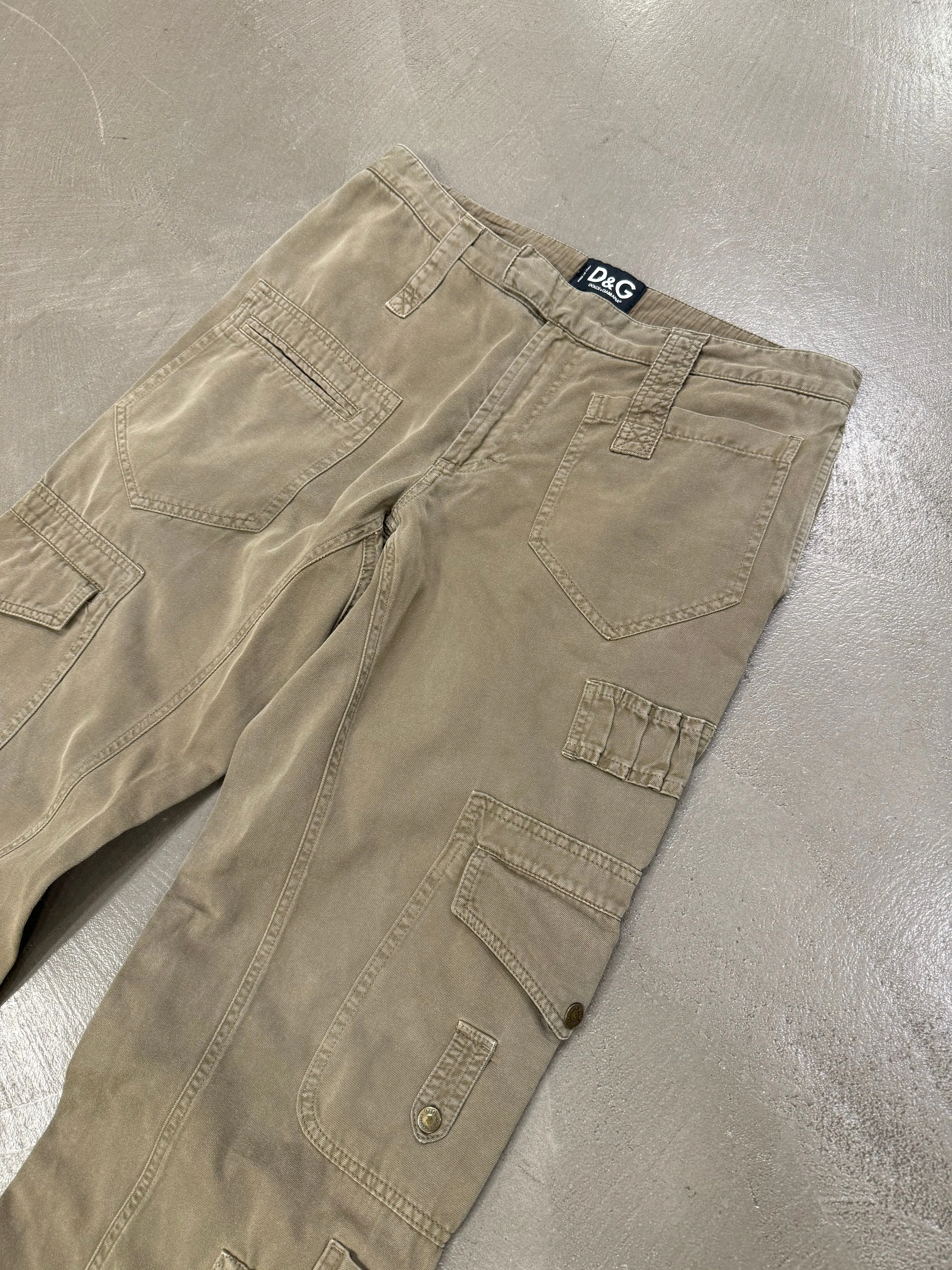 F/W 2003 Dolce & Gabbana  cargo carpenter army pants