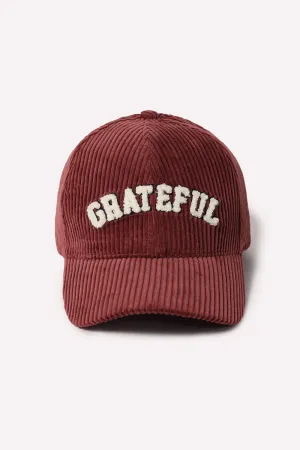 FWCAP2213 - Chenille Grateful Corduroy Baseball